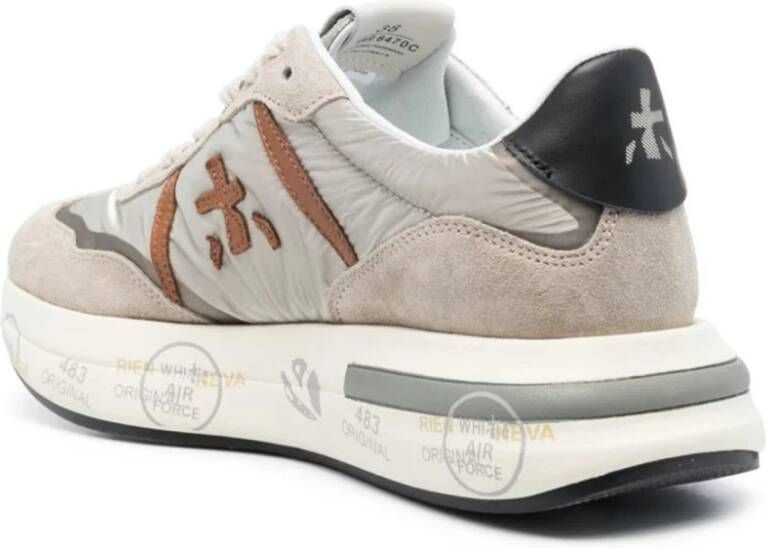 Premiata Beige Retro Sneakers Beige Dames