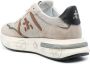 Premiata Elegante en Comfortabele Leren Sneakers Beige Dames - Thumbnail 7