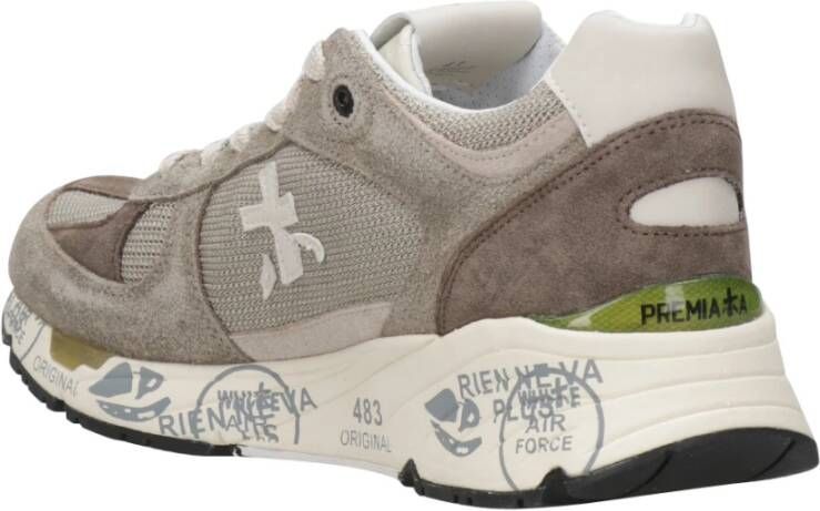 Premiata Beige Retro Sneakers Beige Heren