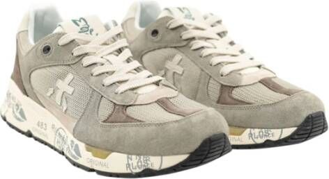 Premiata Beige Sneakers met Ergonomische Zool Multicolor Heren