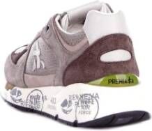 Premiata Beige Sneakers met Logo Detail Beige Heren