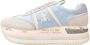 Premiata Beige Leren Sneakers Multicolor Dames - Thumbnail 4