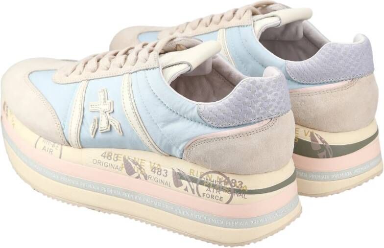 Premiata Beige Sneakers Multicolor Dames