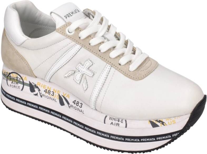 Premiata Beige Sneakers Multicolor Dames