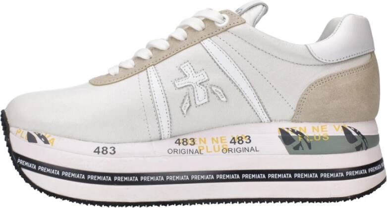 Premiata Beige Sneakers Multicolor Dames