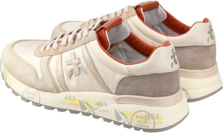 Premiata Beige Sneakers voor Mannen en Vrouwen Beige Heren