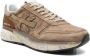 Premiata Beige Leren Sneakers Color-Block Ontwerp - Thumbnail 5