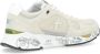 Premiata Beige Suède en Technische Stof Sneaker Multicolor Heren - Thumbnail 5