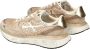 Premiata Beige Suède Sneakers met Gouden Details - Thumbnail 2