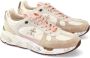 Premiata Beige Suède Sneakers met Roze Details - Thumbnail 2