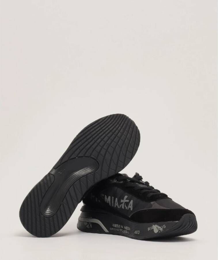 Premiata Premium Herensneakers Stijlvol en Duurzaam Black Heren