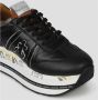 Premiata Zwarte lage sneakers voor vrouwen Black Dames - Thumbnail 7