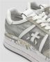 Premiata Beth Blanco Sneaker met Grijs Suède Multicolor Dames - Thumbnail 2