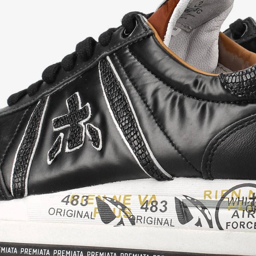 Premiata Beth Sneakers in Technische Materialen Black Dames