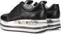 Premiata Beth sneakers met plateauzool Zwart - Thumbnail 10