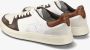 Premiata Bi-Color Wit Bruin Leren Sneakers White Heren - Thumbnail 3
