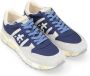 Premiata Blauw en wit suède sneaker Landeck Multicolor Heren - Thumbnail 4