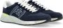 Premiata Blauwe Leren Sneaker Lander Model Blue Heren - Thumbnail 2