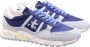 Premiata Blauwe Mesh en Suède Sneakers Blue Heren - Thumbnail 7