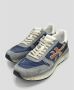 Premiata Blauwe Mick Sneaker - Thumbnail 2