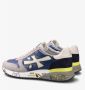 Premiata Blauwe Mick Sneakers met Gekleurde Details Multicolor Heren - Thumbnail 4
