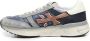 Premiata Blauwe MultiColour Sneakers met Suède Stof en Leren Inzetstukken - Thumbnail 2