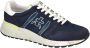 Premiata Blauwe Suède Sneakers Stijlvolle Look Blue Heren - Thumbnail 23