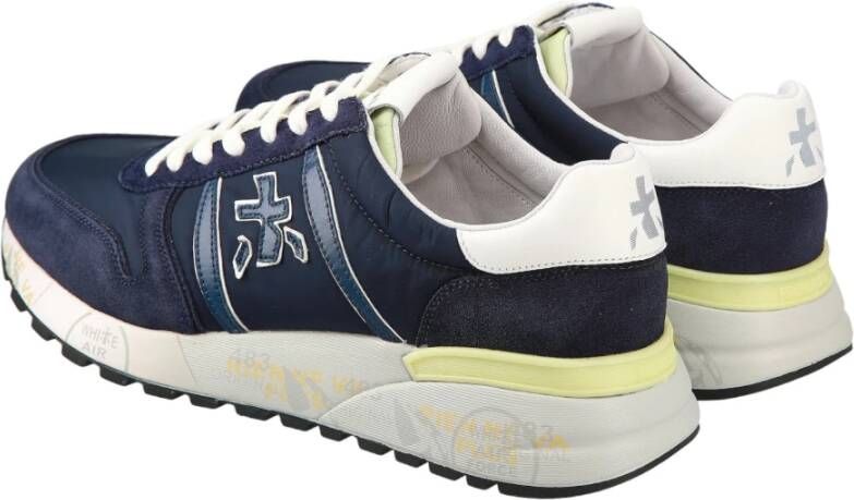 Premiata Blauwe Sneakers Blue Heren