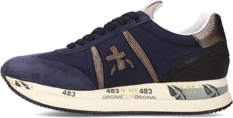 Premiata Conny Sneakers Blue Dames