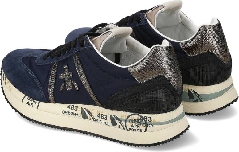 Premiata Conny Sneakers Blue Dames
