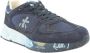 Premiata Blauwe Sneakers met Ergonomische Zool Blue Heren - Thumbnail 15
