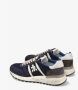 Premiata Blauwe Sneakers met Suède Inzetstukken - Thumbnail 4