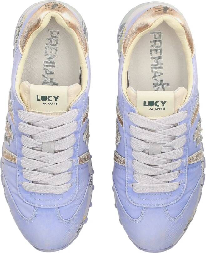 Premiata Blauwe Sneakers Multicolor Dames
