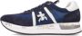 Premiata Blauwe Sneakers Stijlvol Ontwerp Plateauzool - Thumbnail 2