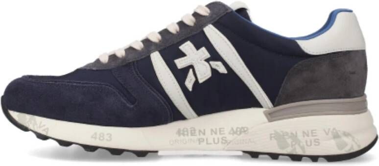 Premiata Blauwe Sneakers voor Mannen