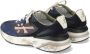 Premiata Navy Blauwe Sneakers met Oranje Details Blue Heren - Thumbnail 6