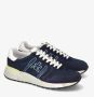 Premiata Blauwe Suède Sneakers Stijlvolle Look Blue Heren - Thumbnail 4