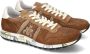 Premiata Bruine Geperforeerde Suède Sneakers Eric Brown Heren - Thumbnail 3