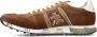 Premiata Bruine Geperforeerde Suède Sneakers Eric Brown Heren - Thumbnail 5