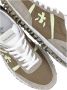 Premiata Bruine Leren Sneakers Multicolor Heren - Thumbnail 6