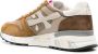 Premiata Bruine Leren Sneakers Multicolor Heren - Thumbnail 9