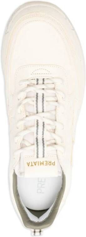 Premiata Bruine Leren Sneakers voor Mannen