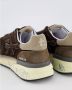 Premiata Bruine Suède Heren Sneakers Mick - Thumbnail 5