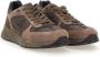 Premiata Vintage Stijl Sneakers met Vet Mase Schrift Brown Heren - Thumbnail 2