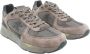 Premiata Vintage Stijl Sneakers met Vet Mase Schrift Brown Heren - Thumbnail 20