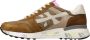 Premiata Bruine Leren Sneakers Multicolor Heren - Thumbnail 3