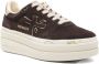 Premiata Bruine leren sneakers voor vrouwen - Thumbnail 3