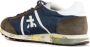 Premiata Bruine Suède en Blauwe Nylon Sneakers - Thumbnail 2