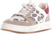 Premiata Bruine suède sneakers met logo