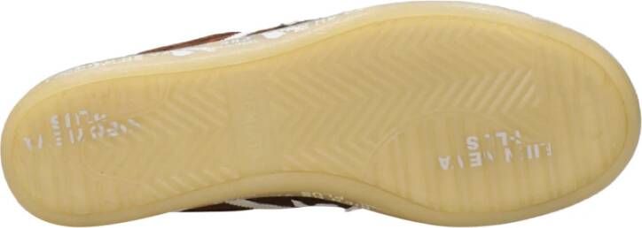 Premiata Bruine Suède Veterschoenen